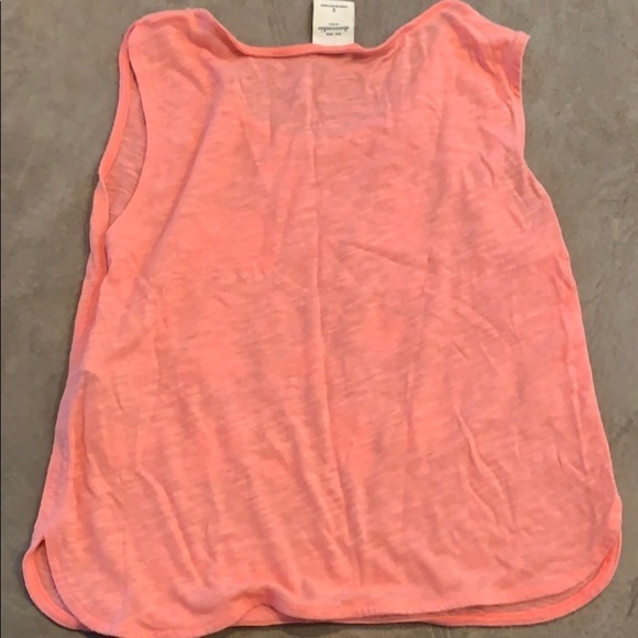 Girls Abercrombie peach tank with sequin detail - Picture 7 of 9